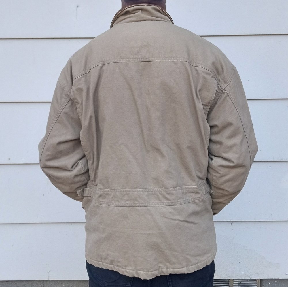 SOLD Vintage Wrangler Canvas Chore Coat - Picture 7 of 8